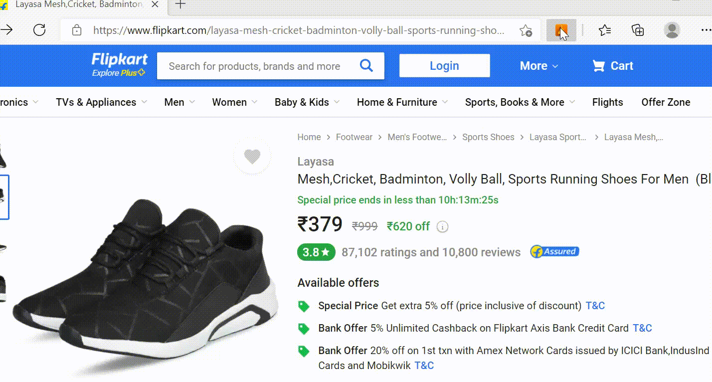 Flipkart Price Tracker